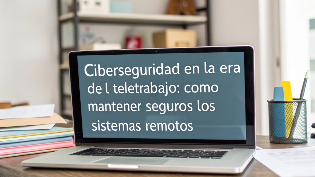 Ciberseguridad en la Era del Teletrabajo: Cómo Mantener Seguros los Sistemas Remotos